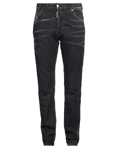 DSQUARED2 Denim pants Black 92% Cotton, 6% Elastomultiester, 2% Elastane