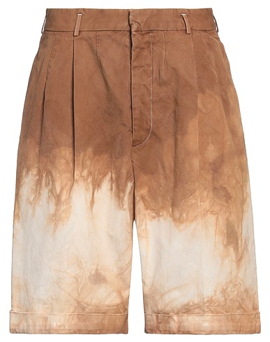MCQUEEN Shorts & Bermuda Camel 100% Cotton