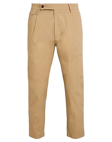 GOLDEN CRAFT 1957 Casual pants Camel 97% Cotton, 3% Elastane
