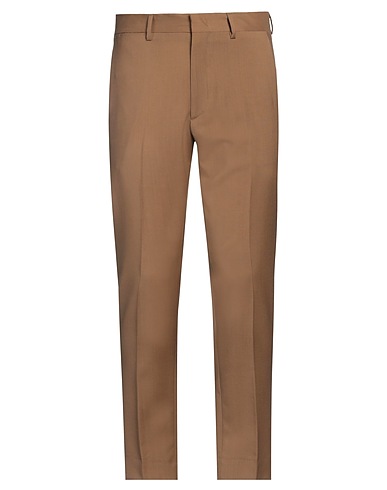 LOW BRAND Casual trouser Military green 100% Virgin Wool