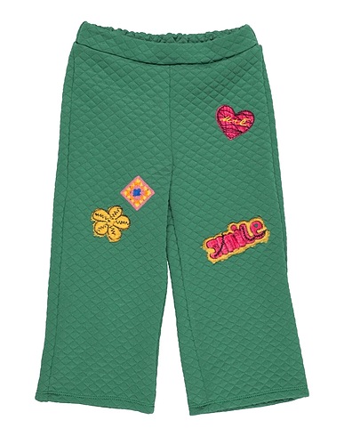 U+É Casual pants Green 95% Polyester, 5% Elastane