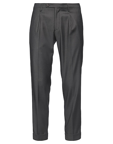 MICHELE CARBONE Casual pants 70% Polyester, 28% Viscose, 2% Elastane