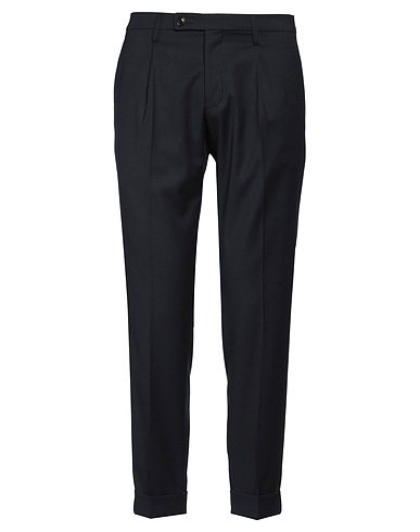 MICHELE CARBONE Casual trouser 70% Polyester, 28% Viscose, 2% Elastane