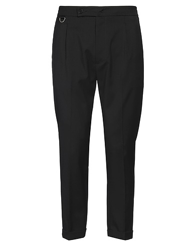 LOW BRAND Casual trouser Black 100% Virgin Wool
