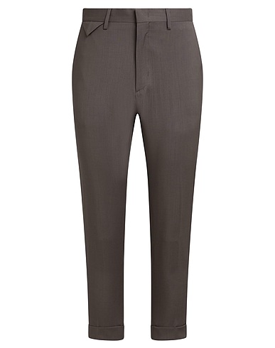 LOW BRAND Casual pants Grey 100% Virgin Wool