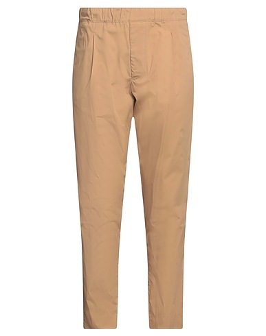 LOW BRAND Casual trouser Camel 80% Cotton, 16% Polyamide, 4% Elastane