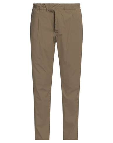 LOW BRAND Pantalone Verde militare 80% Cotone, 16% Poliammide, 4% Elastan
