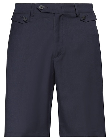LOW BRAND Shorts & Bermudas Nachtblau 100% Schurwolle