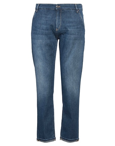 PT Torino Denim trousers Blue 92% Cotton, 6% Elastomultiester, 2% Elastane
