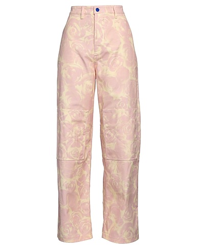 BURBERRY Casual trouser Pink 100% Cotton