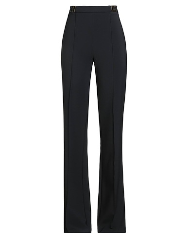 ELISABETTA FRANCHI Casual trouser Black 96% Polyester, 4% Elastane