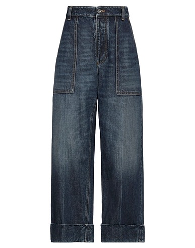 BOTTEGA VENETA Pantalones vaqueros Azul marino 100% Algodón