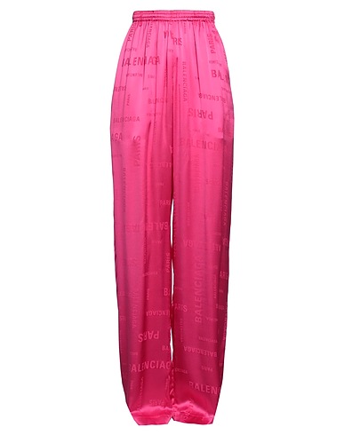 BALENCIAGA Casual pants Fuchsia 100% Silk