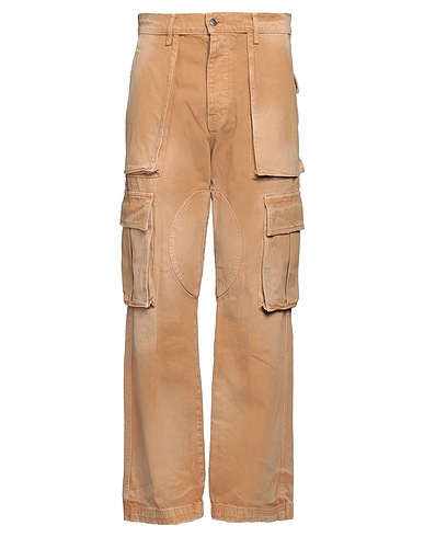 NAHMIAS Denim trousers Camel 100% Cotton