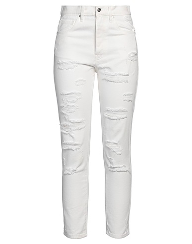ARMANI EXCHANGE Denim trousers White 100% Cotton