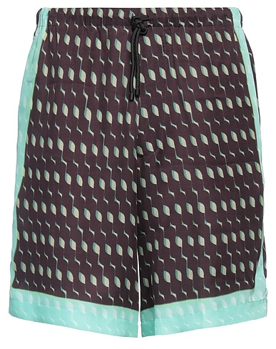 DRIES VAN NOTEN Shorts & Bermuda Chocolate brown 100% Viscose