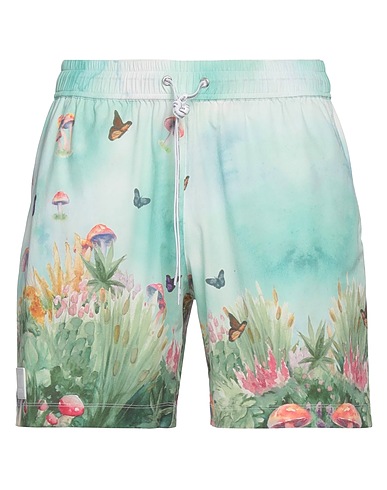 NAHMIAS Shorts & Bermuda Light green 78% Recycled polyamide, 22% Elastane