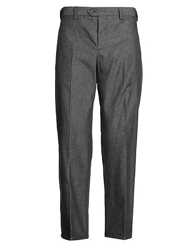 PT Torino Casual trouser Charcoal 84% Cotton, 16% Hemp