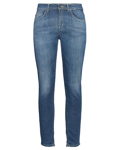DONDUP Denim trousers Blue 94% Cotton, 4% Elastomultiester, 2% Elastane