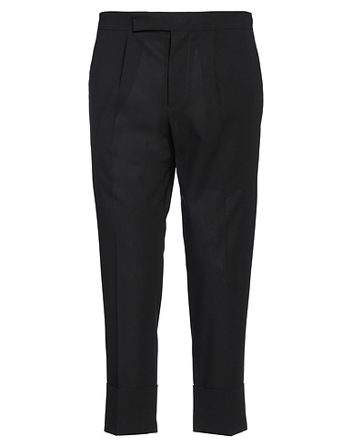 SAPIO Casual trouser Black 100% Wool