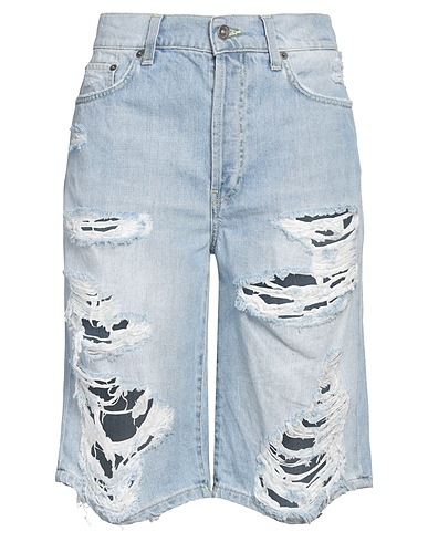 DONDUP Denim shorts Blue 100% Cotton