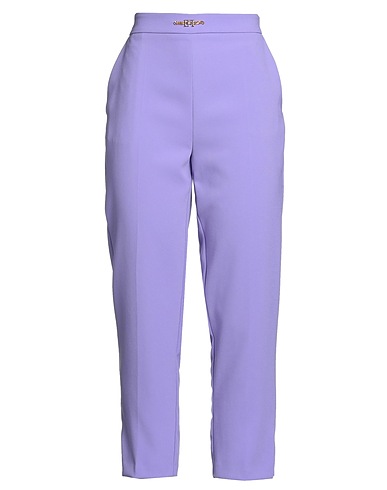 ELISABETTA FRANCHI Casual trouser Lilac 100% Polyester