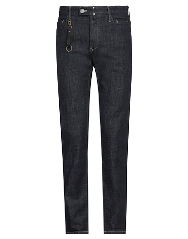 INCOTEX Denim trousers Blue 98% Cotton, 2% Elastane