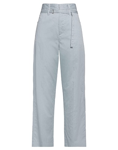 TELA Pantalone Grigio 79% Cotone, 12% Poliammide, 9% Lino