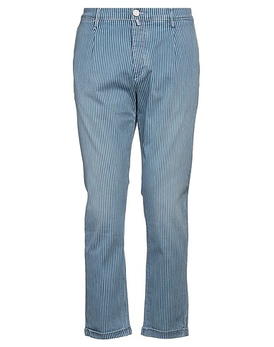 JACOB COHЁN Denim trousers Blue 98% Cotton, 2% Elastane