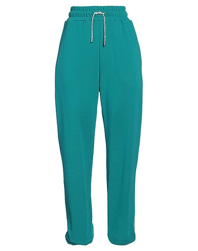 ALEXANDRE VAUTHIER Casual pants Green 100% Cotton, Glass