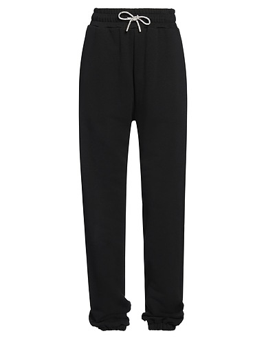ALEXANDRE VAUTHIER Casual pants Black 100% Cotton, Glass