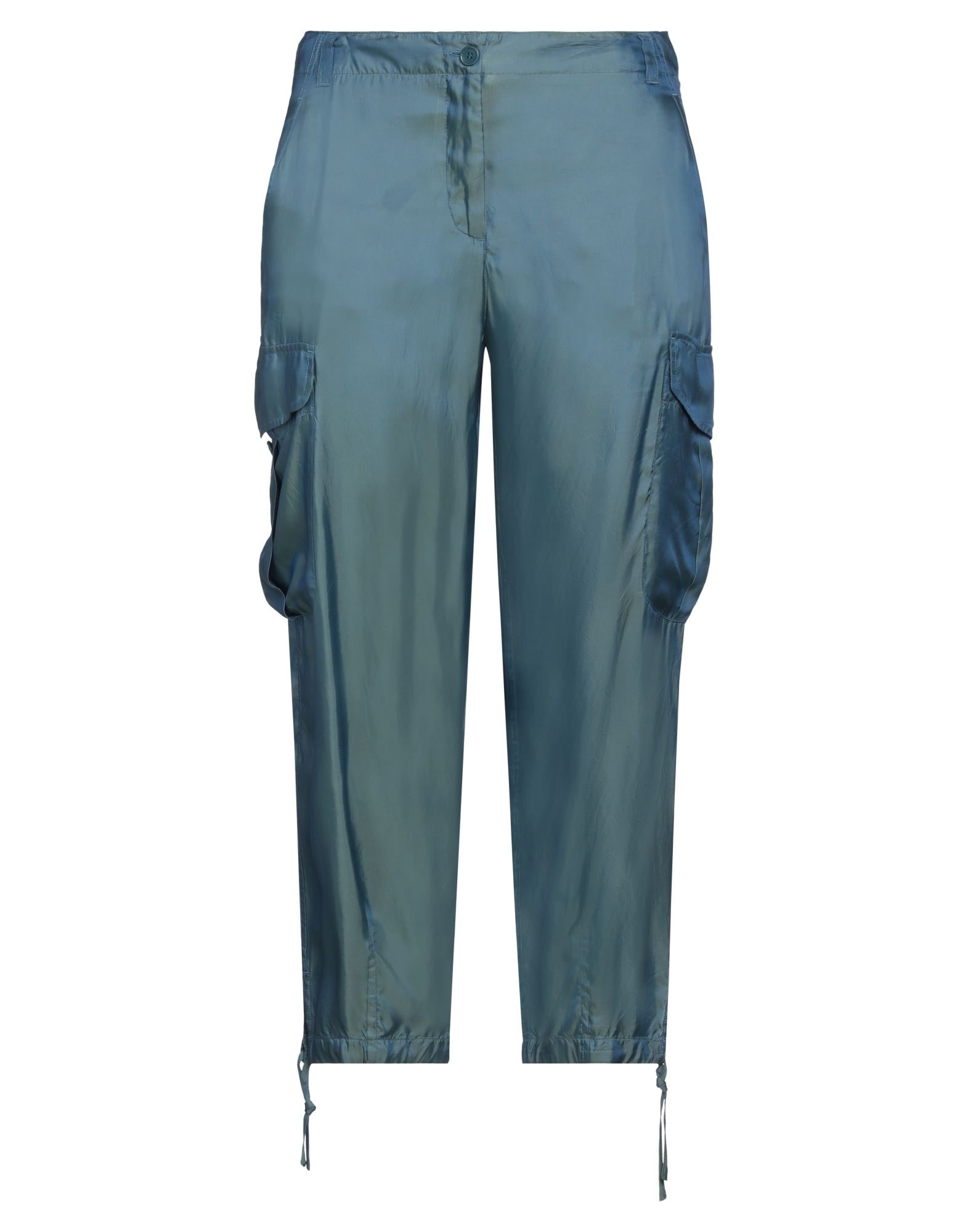 SALVATORE SANTORO | Slate blue Women's Casual Pants | YOOX