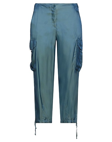 ASPESI Casual trouser Slate blue 52% Acetate, 48% Viscose