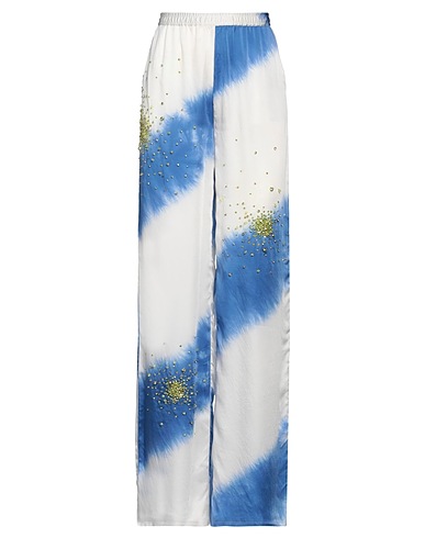 DES_PHEMMES Casual trouser White 100% Viscose