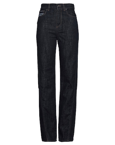 MISSONI Denim trousers Blue 100% Cotton, Viscose, Polyester, Polyamide