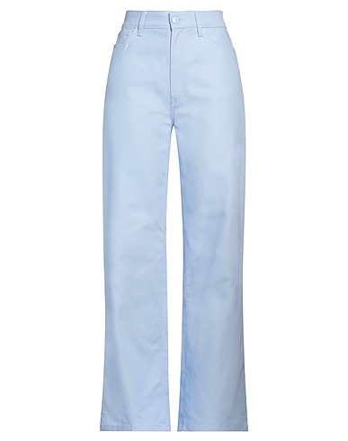 RAF SIMONS Casual pants Light blue 100% Cotton