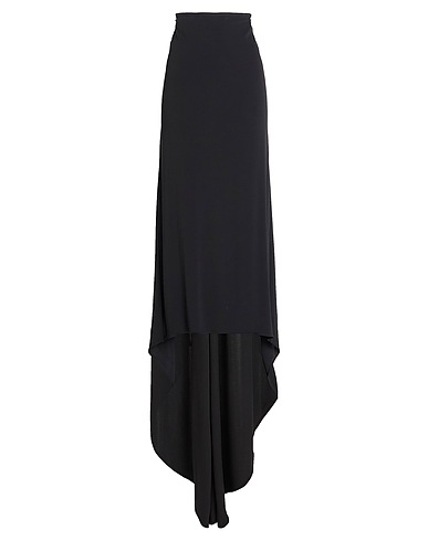 MAGDA BUTRYM Langer Rock Schwarz 92% Viskose, 8% Elastan