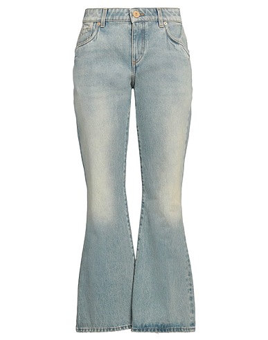 BALMAIN Denim trousers Blue 100% Cotton