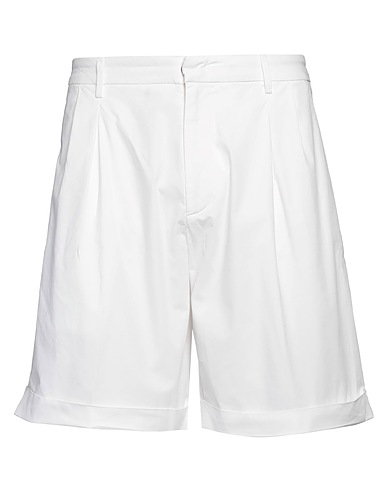 DONDUP Shorts & Bermuda White 95% Cotton, 5% Elastane
