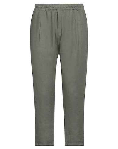 GOLDEN CRAFT 1957 Casual pants Military green 100% Linen