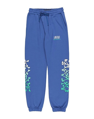 AMIRI Casual trouser Slate blue 100% Cotton