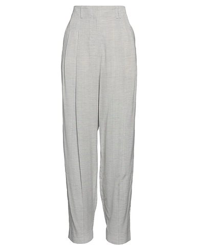 JACQUEMUS Casual trouser LES SCULPTURES Light grey 100% Viscose