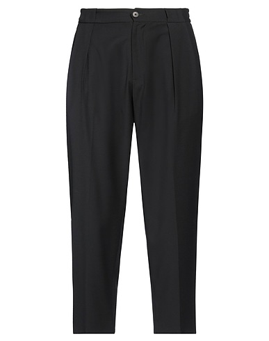 GOLDEN CRAFT 1957 Casual trouser Black 54% Polyester, 44% Wool, 2% Elastane