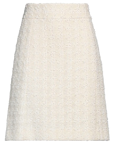 SLY010 Mini-jupe Ivoire 49% Coton, 20% Polyamide, 16% Coton recyclé, 8% Polyuréthane, 7% Autres fibres