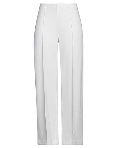 BRUNO MANETTI Casual trouser White 100% Cotton