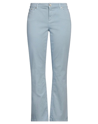 ELEVENTY Bootcut Jeans Light blue 98% Cotton, 2% Elastane