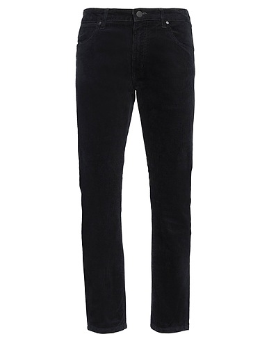 WRANGLER Casual pants Midnight blue 98% Cotton, 2% Elastane
