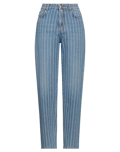 PINKO Denim trousers Blue 100% Cotton