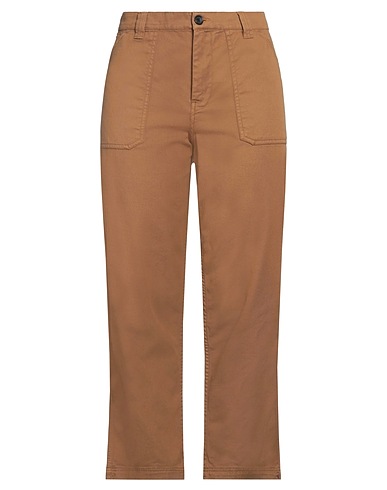 PS PAUL SMITH Denim trousers Camel 98% Cotton, 2% Elastane