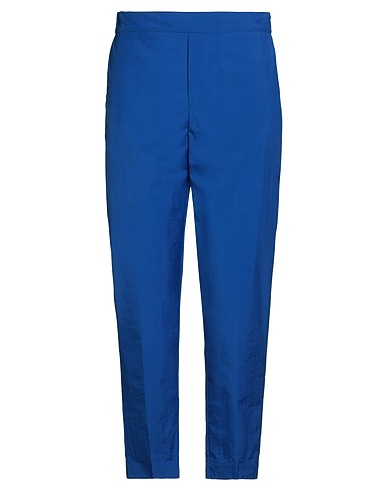MAISON KITSUNÉ Casual trouser Bright blue 100% Polyamide